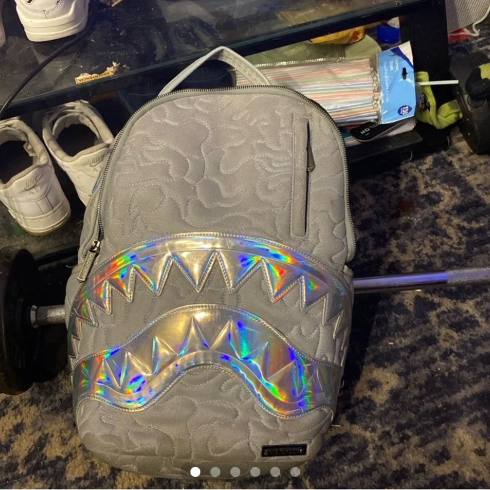 Spray ground backpack